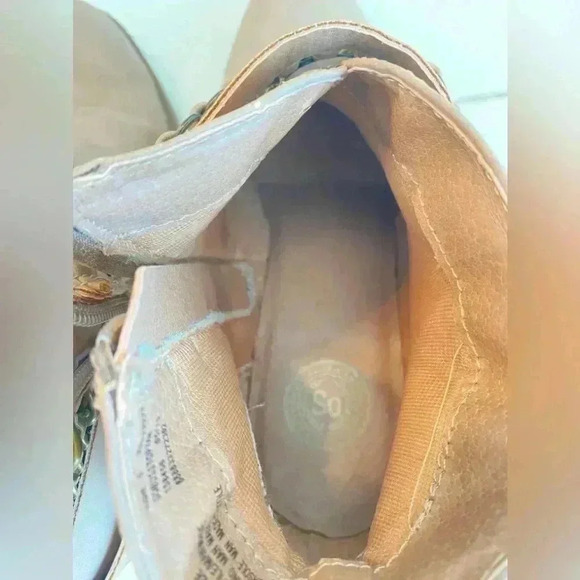 SO Womens Tan Western Chain Accent - Picture 8 of 16